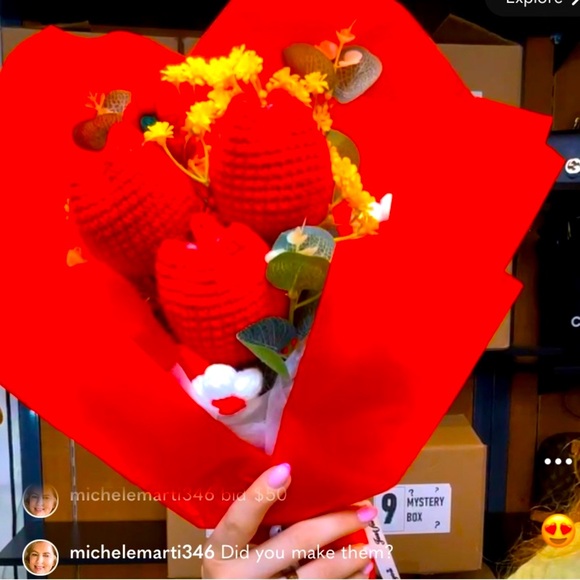 Gorgeous Handmade Flower Bouquet - Picture 3 of 5